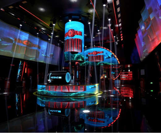 幻夜新生颠覆玩乐 NEC投影机携手派对航母缔造现象级沉浸光影PARTY K